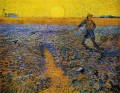 Sower with Setting Sun after Millet Vincent van Gogh